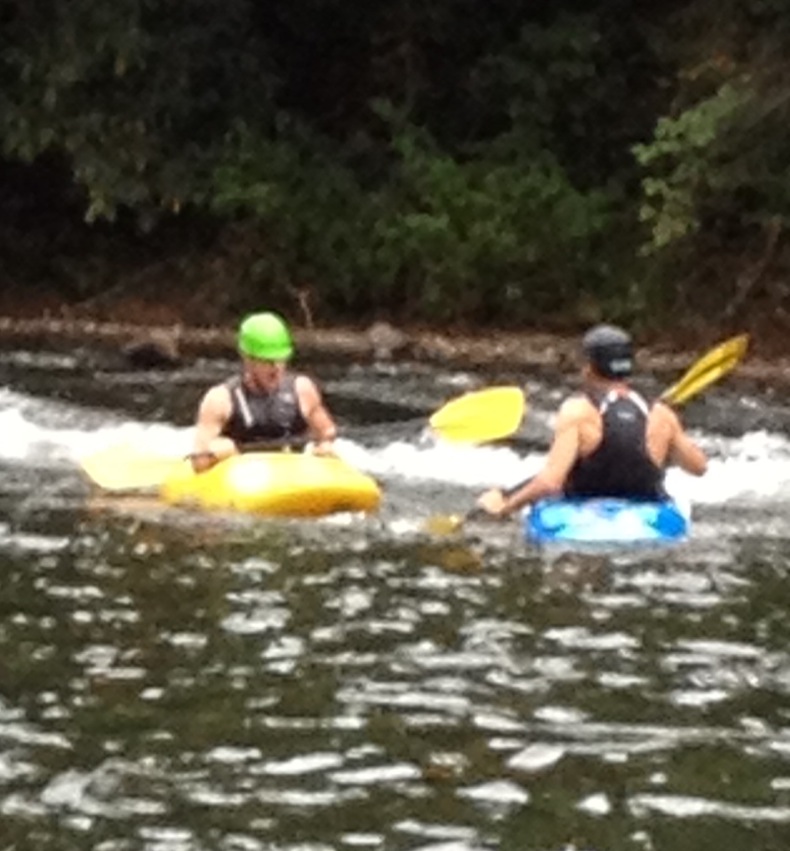 Paddling on the Tuck