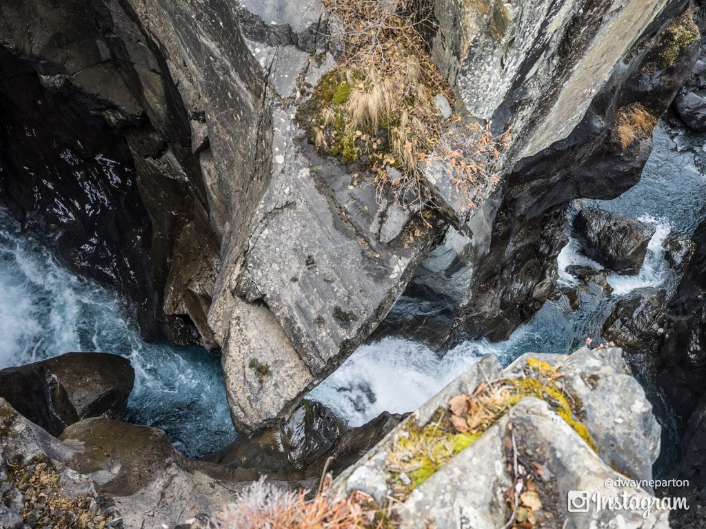 Looking Down into the Canyon