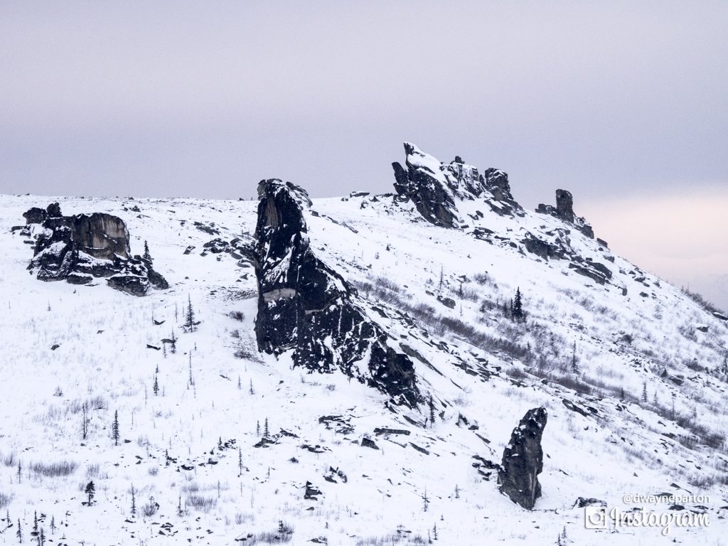 Granite Tors on Hillside